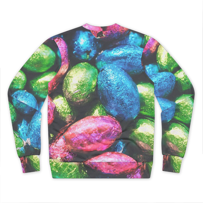 Easter Eggs Performance Cut and Sew Sublimation Unisex Sweatshirt