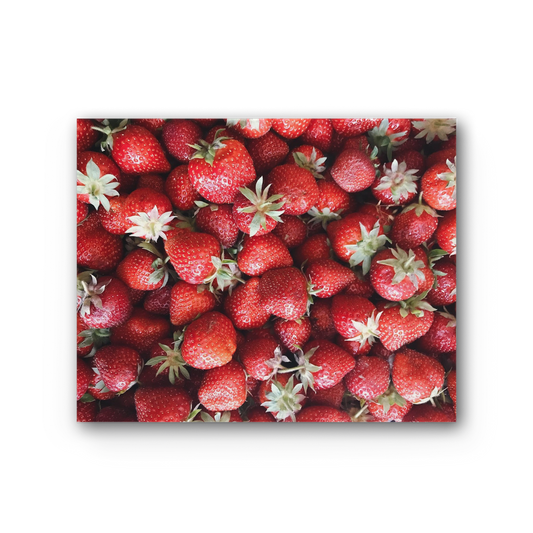 Strawberry Premium Stretched Canvas