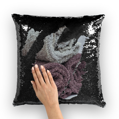 Towels Sequin Cushion Cover