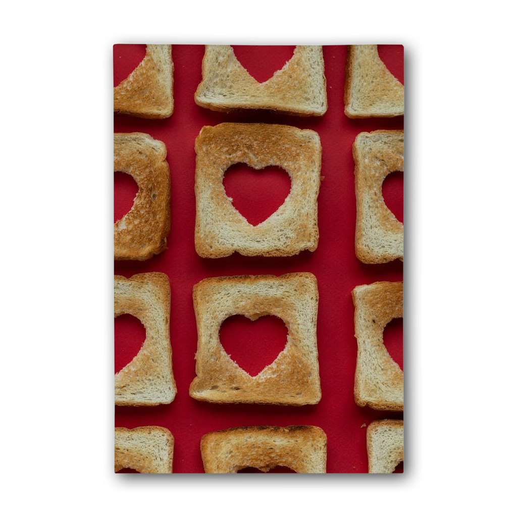 Toast Premium Stretched Canvas