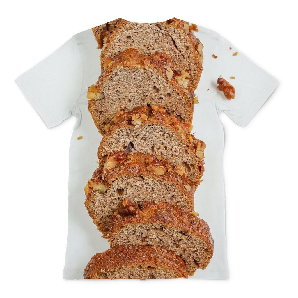 Banana Bread Premium Sublimation Adult T-Shirt