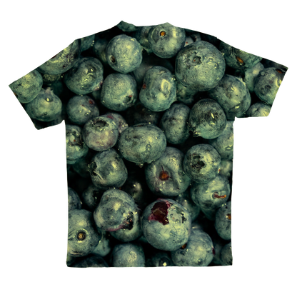 Blueberry Sublimation Performance Adult T-Shirt