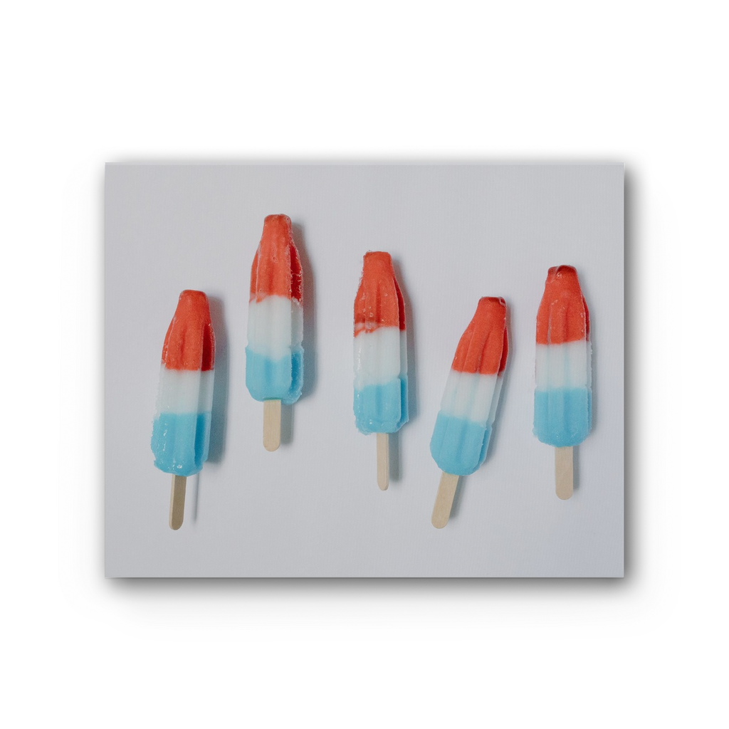 Popsicle Premium Stretched Canvas