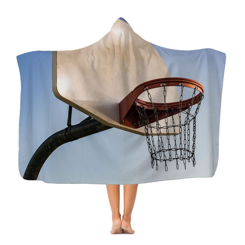 Basketball Premium Adult Hooded Blanket