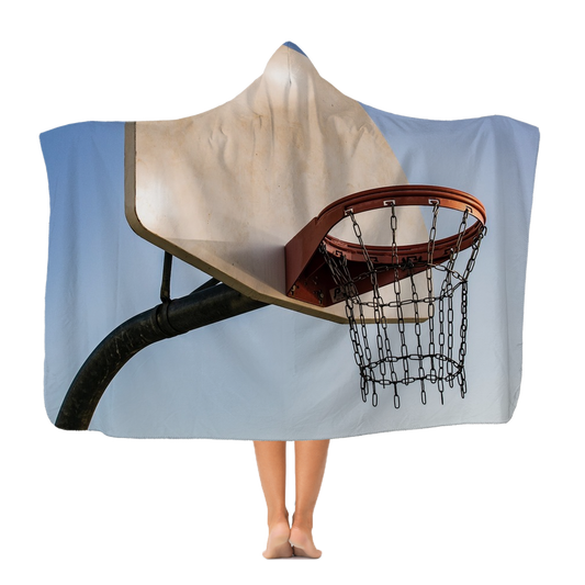 Basketball Premium Adult Hooded Blanket