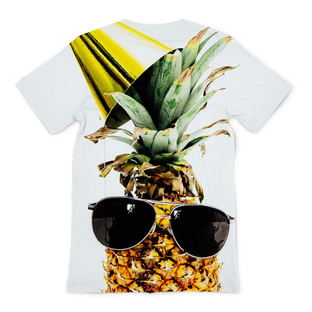 Pineapple Premium Sublimation Adult T-Shirt