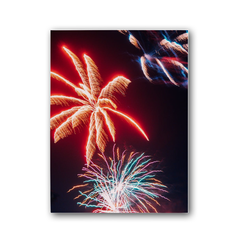 Fireworks Premium Stretched Canvas