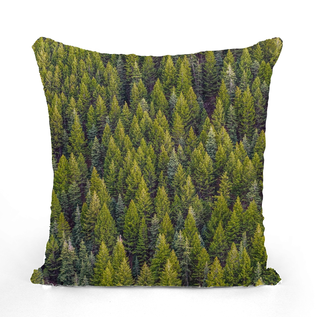 Forest Sequin Cushion Cover