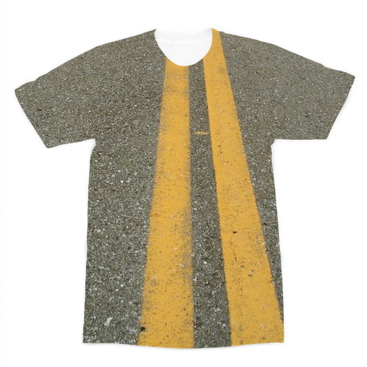 Road Premium Sublimation Adult T-Shirt