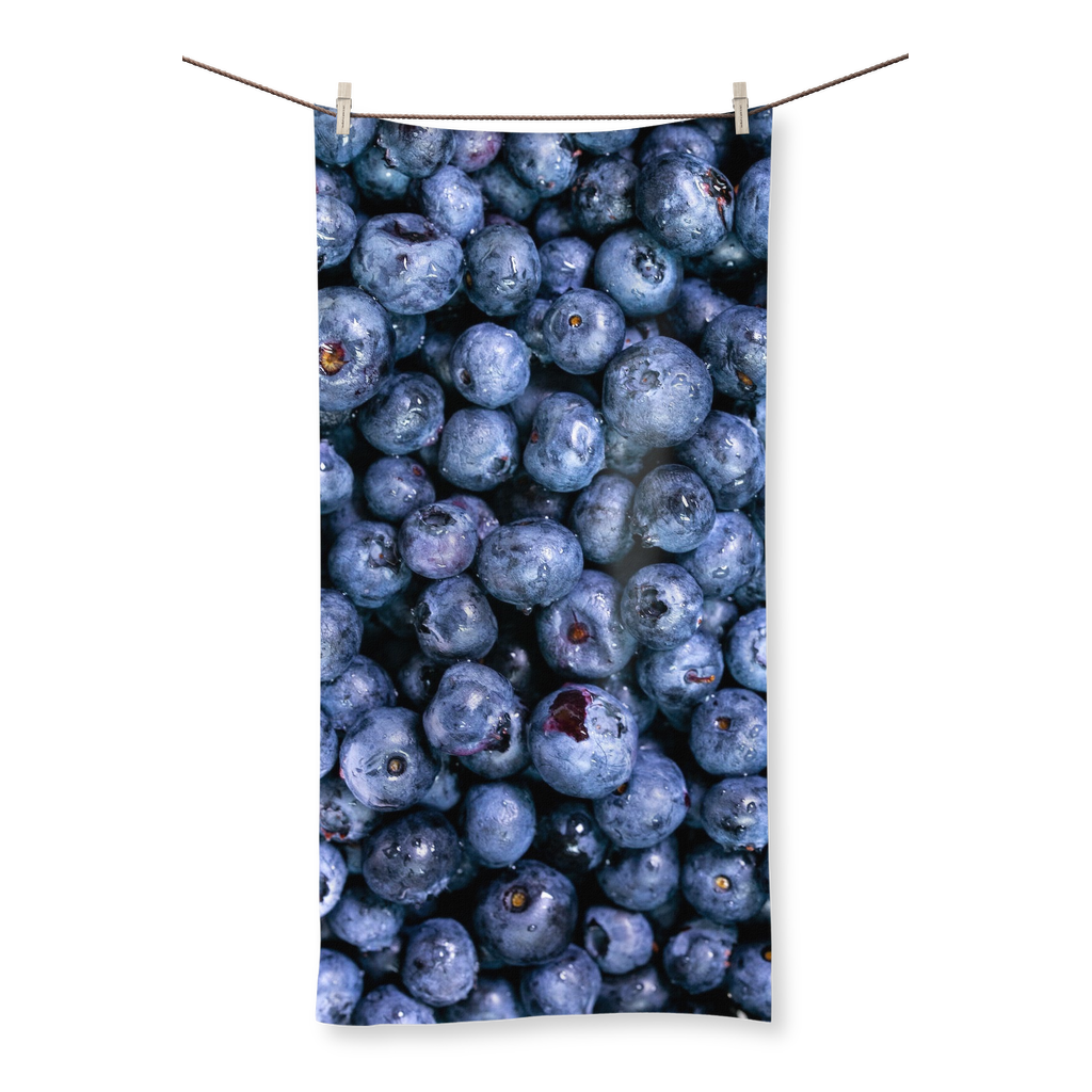 Blueberry Sublimation All Over Towel