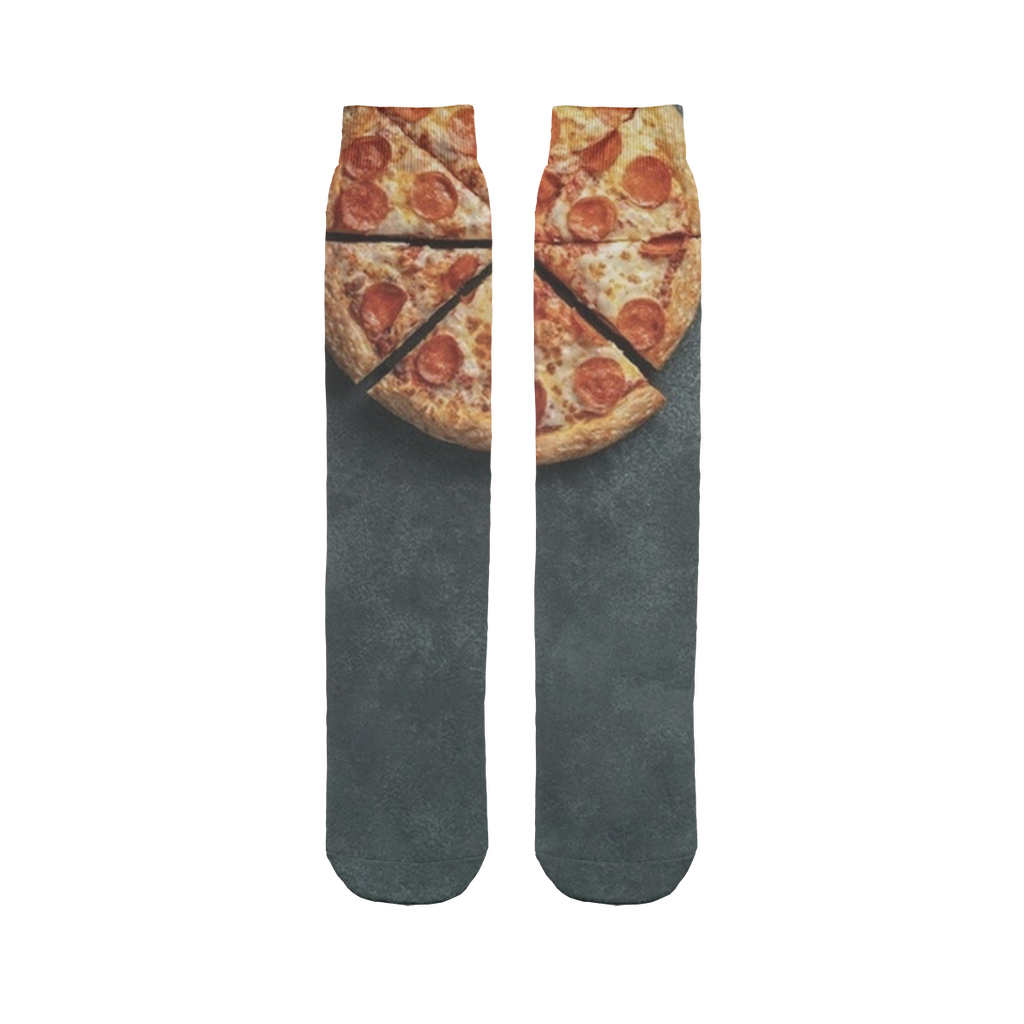 Pizza Sublimation Tube Sock