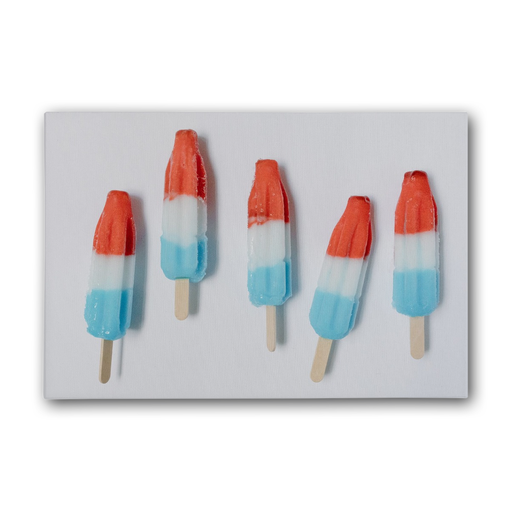 Popsicle Premium Stretched Canvas