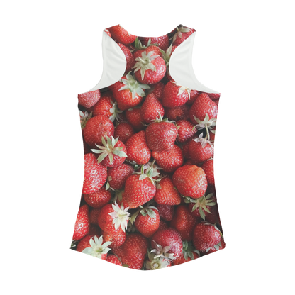 Strawberry Women Performance Tank Top