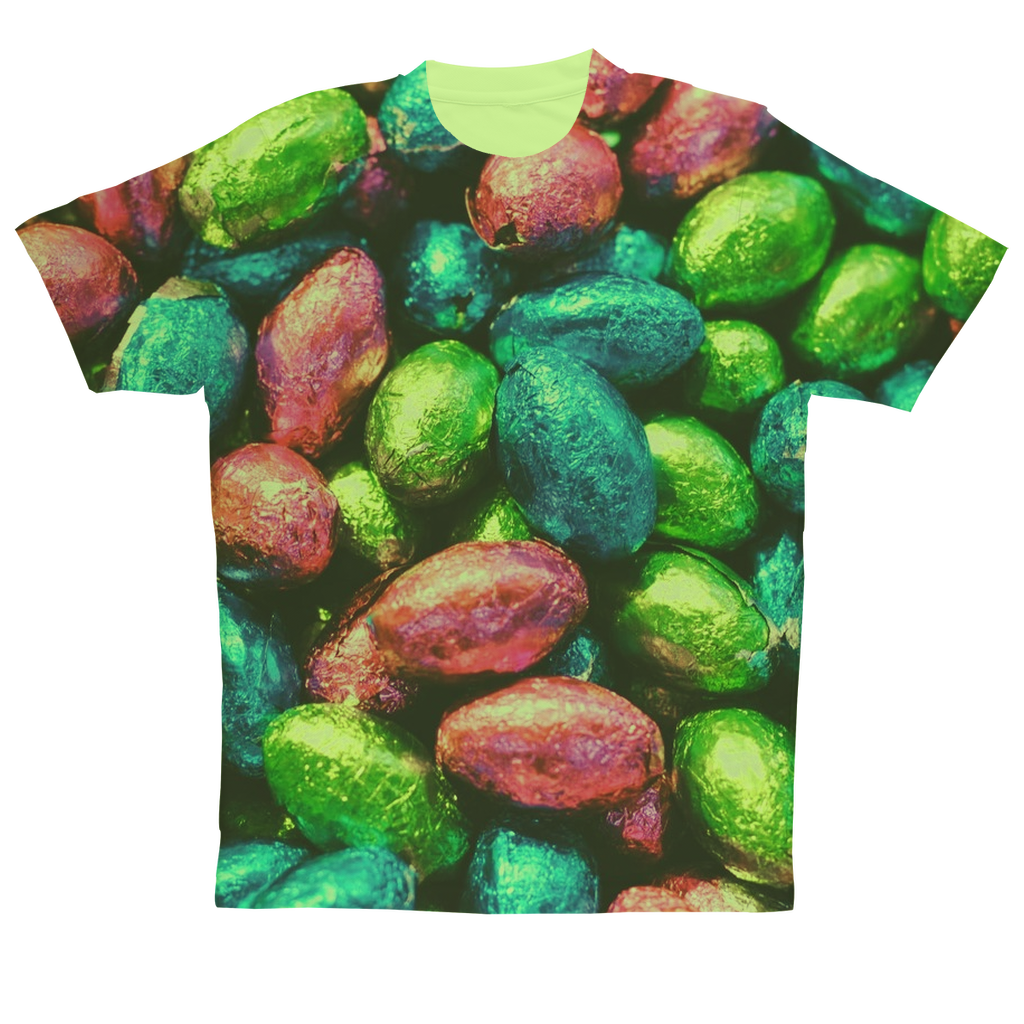 Easter Eggs Sublimation Performance Adult T-Shirt