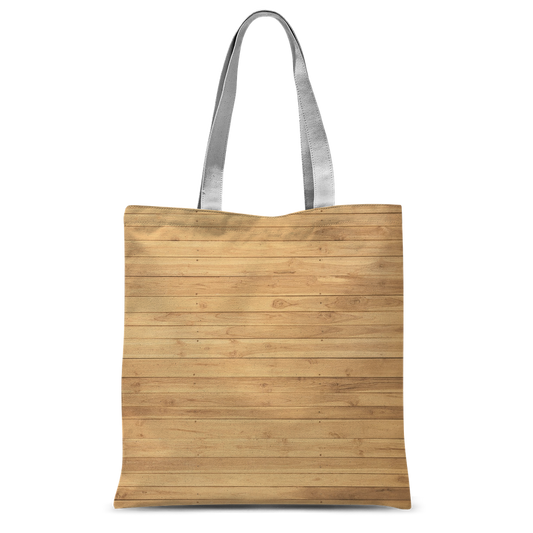 Wood Floor Classic Sublimation Tote Bag