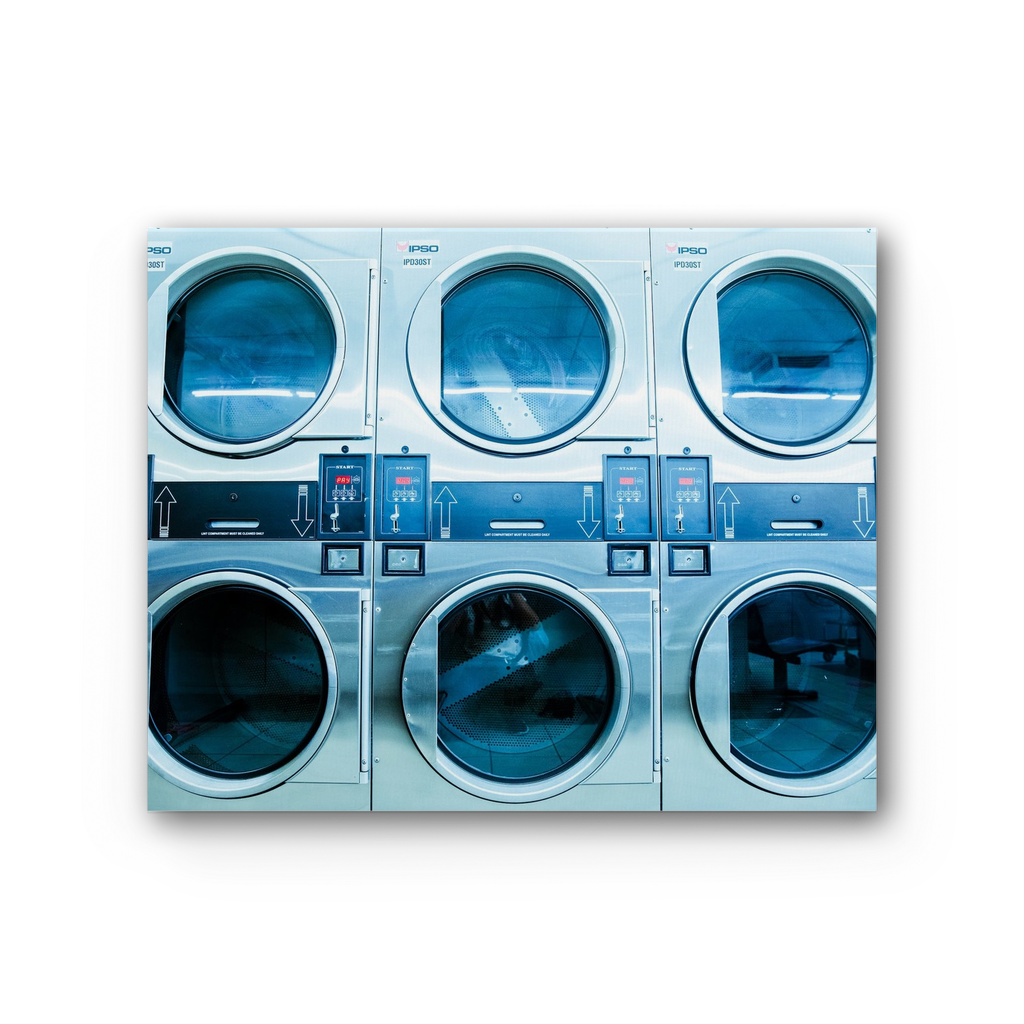 Laundry Premium Stretched Canvas