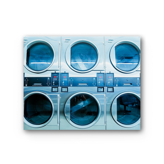 Laundry Premium Stretched Canvas