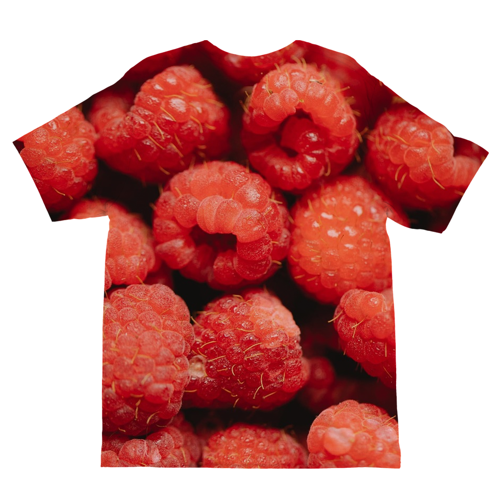 Raspberry Sublimation Kids T-Shirt