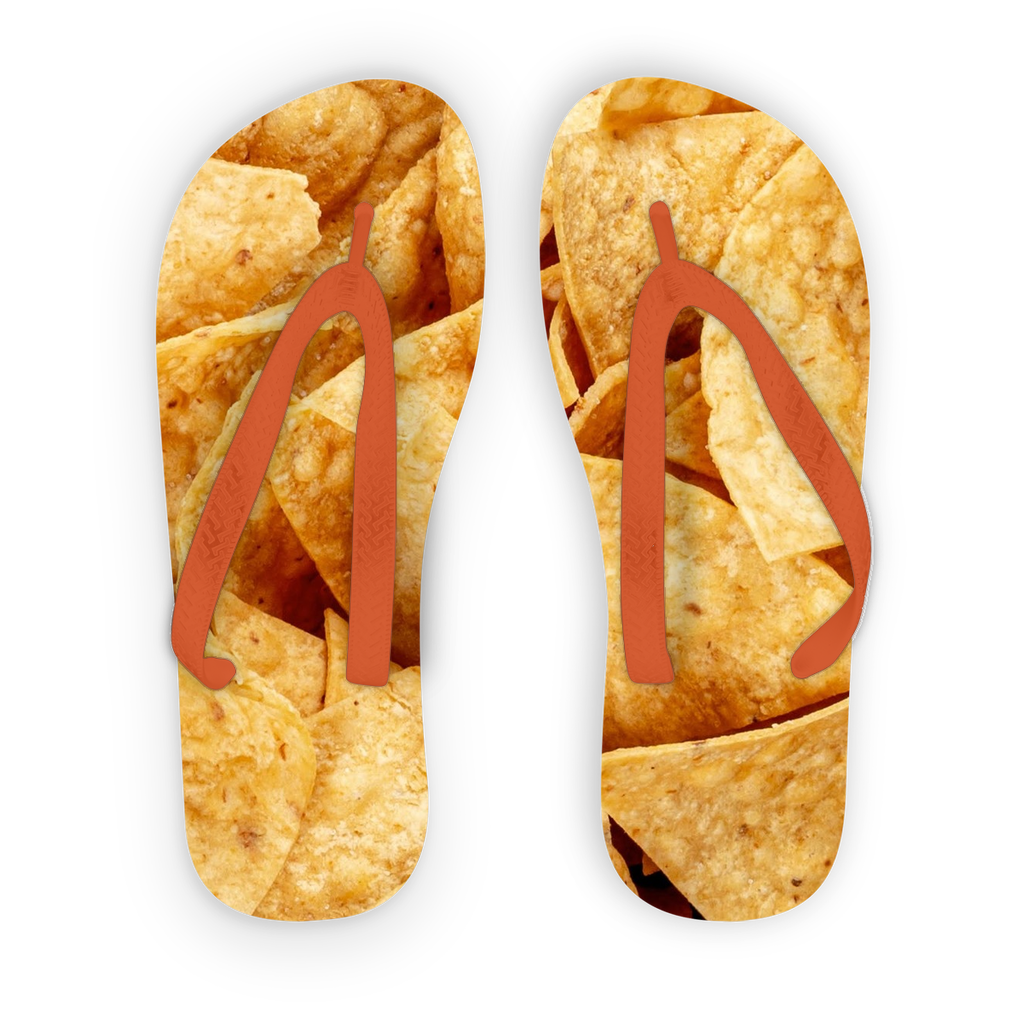 Nachos Adult Flip Flops