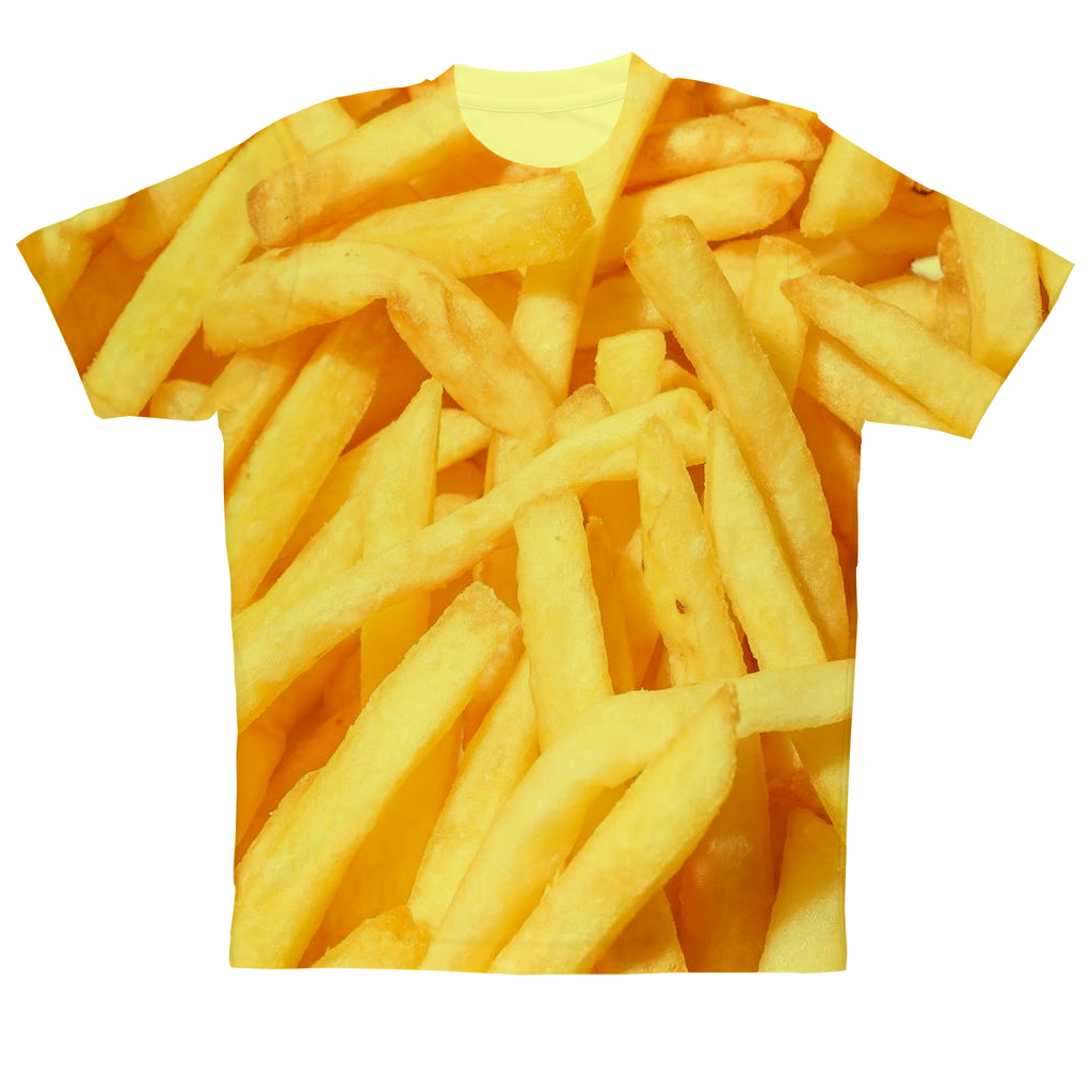 Fries Sublimation Performance Adult T-Shirt