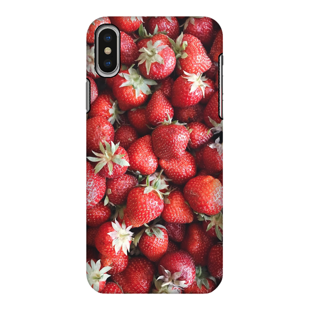 Strawberry Fully Printed Tough Phone Case