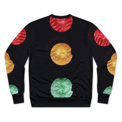 Traffic lights Performance Cut and Sew Sublimation Unisex Sweatshirt