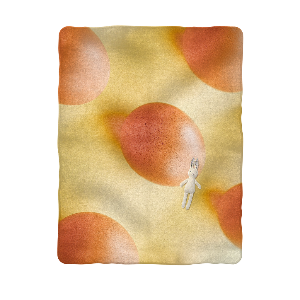 Eggs Sublimation Baby Blanket