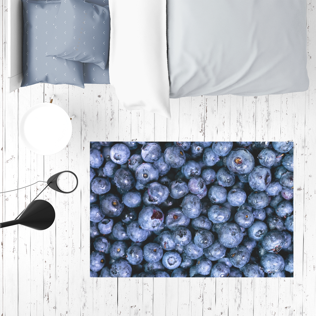 Blueberry Sublimation Mat / Carpet / Rug / Play Mat / Pet Feeding Mat