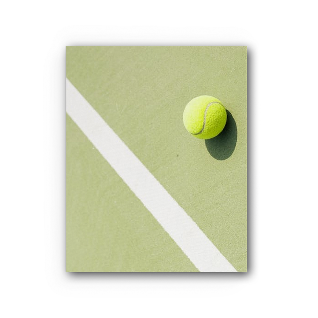 Tennis Premium Stretched Canvas