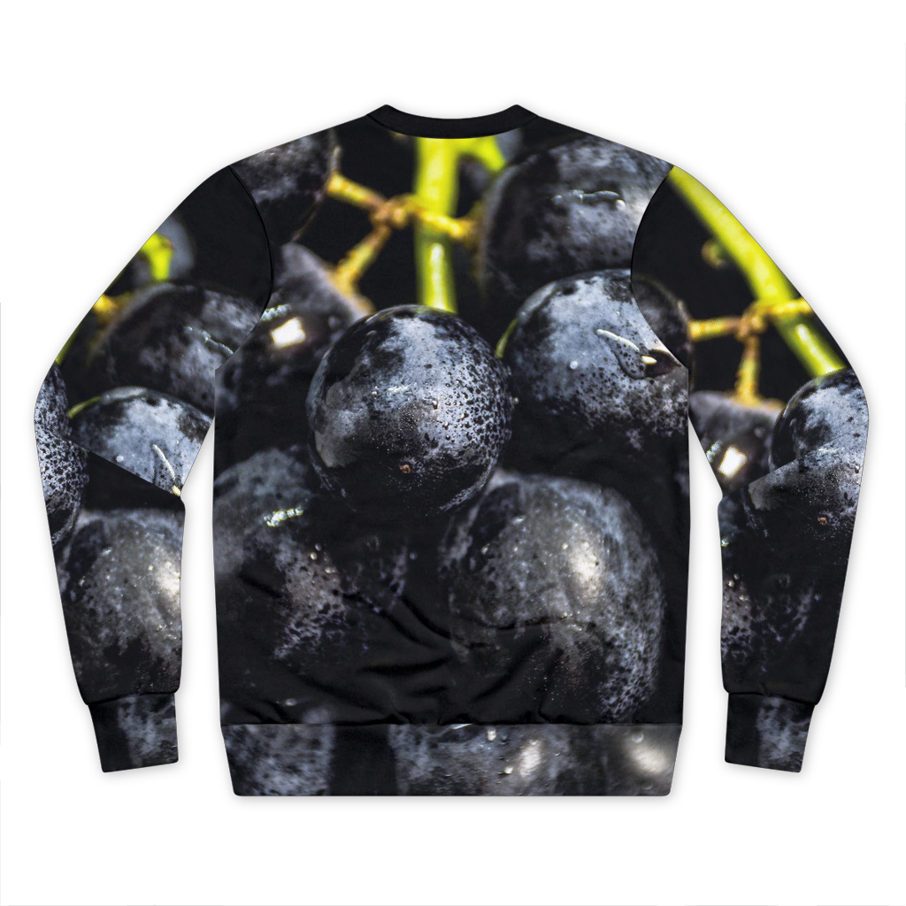 Grapes Premium Cut and Sew Sublimation Unisex Sweatshirt