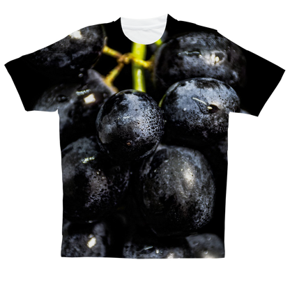 Grapes Sublimation Performance Adult T-Shirt