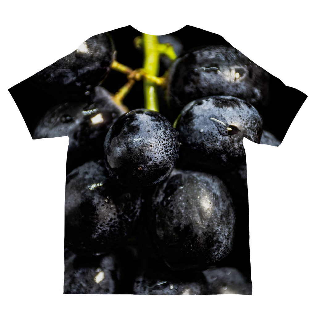 Grapes Sublimation Kids T-Shirt