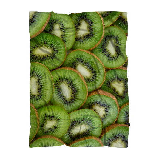 Kiwi Sublimation Throw Blanket