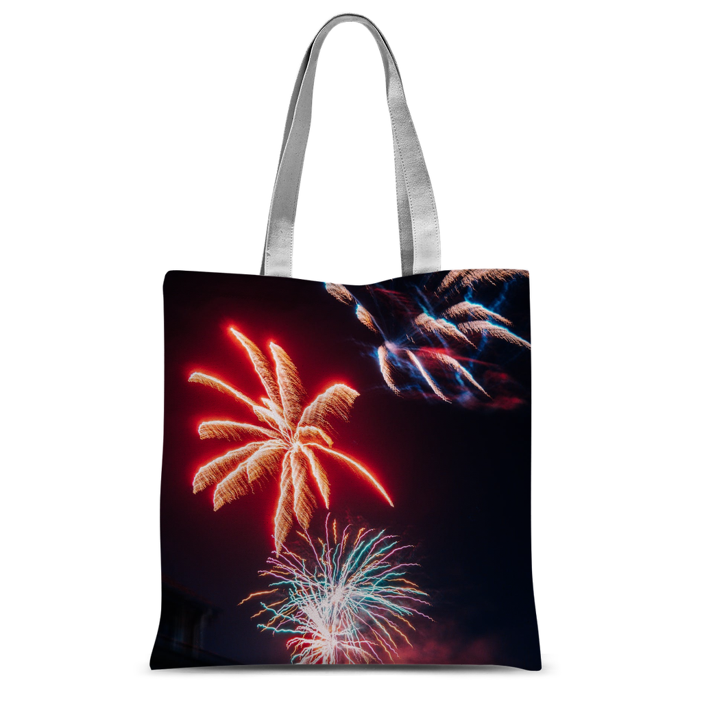 Fireworks Classic Sublimation Tote Bag