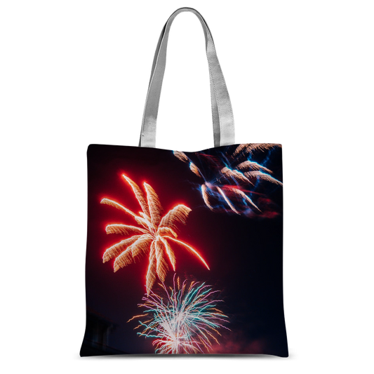 Fireworks Classic Sublimation Tote Bag