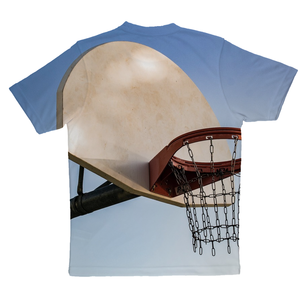 Basketball Sublimation Performance Adult T-Shirt