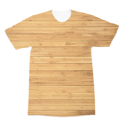 Wood Floor Premium Sublimation Adult T-Shirt