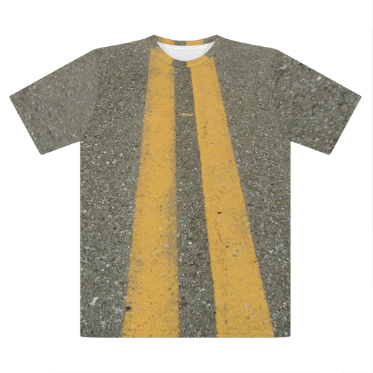 Road Premium Cut and Sew Sublimation Unisex T-Shirt