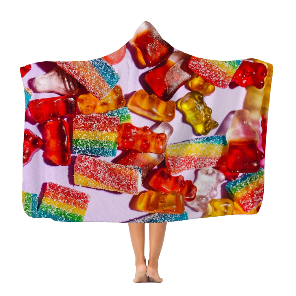 Candy Premium Adult Hooded Blanket