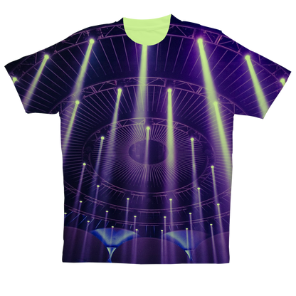 Nightclub Sublimation Performance Adult T-Shirt