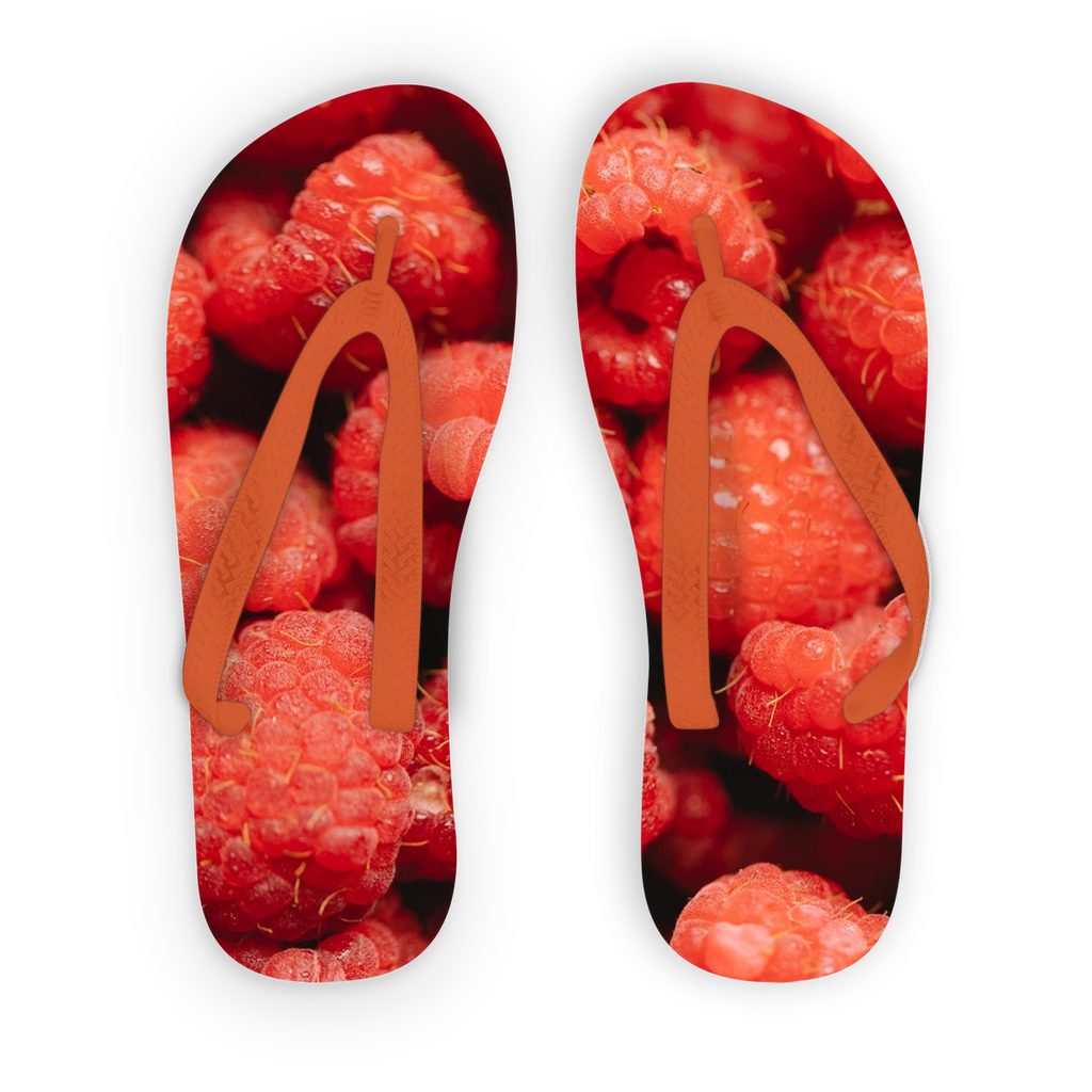 Raspberry Kids Flip Flops