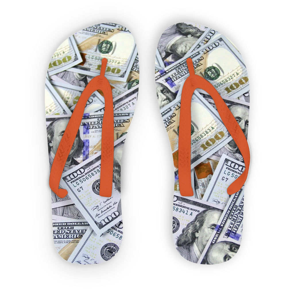 Money Kids Flip Flops