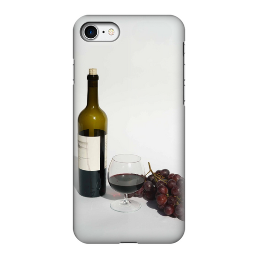 Wine Fully Printed Tough Phone Case