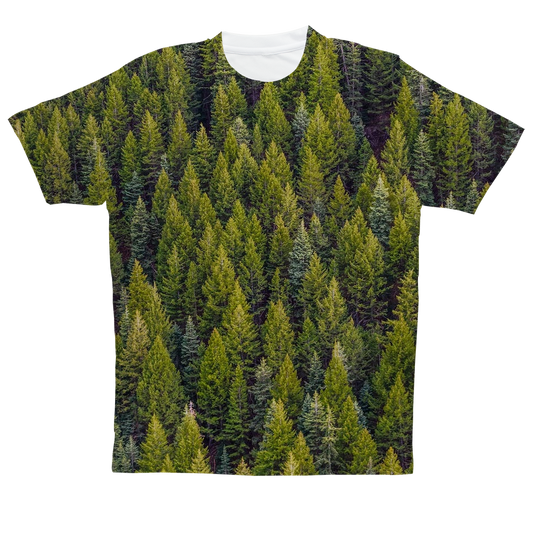 Forest Sublimation Performance Adult T-Shirt