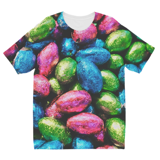 Easter Eggs Sublimation Kids T-Shirt