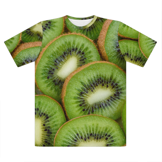 Kiwi Premium Cut and Sew Sublimation Unisex T-Shirt