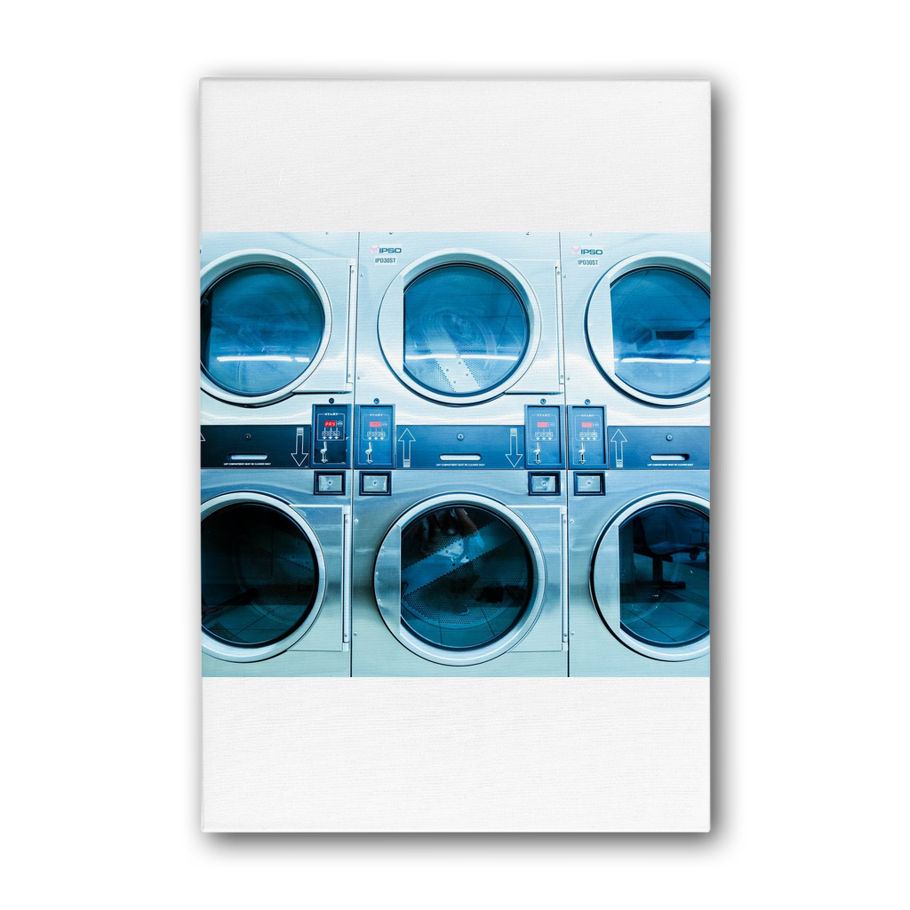 Laundry Premium Stretched Canvas