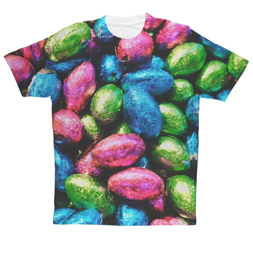 Easter Eggs Sublimation Performance Adult T-Shirt