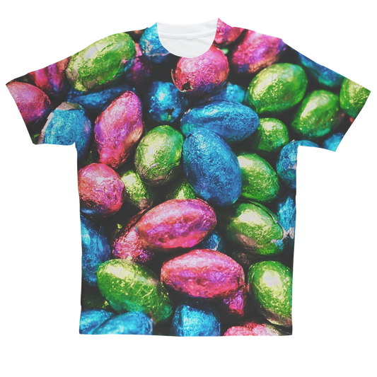 Easter Eggs Sublimation Performance Adult T-Shirt