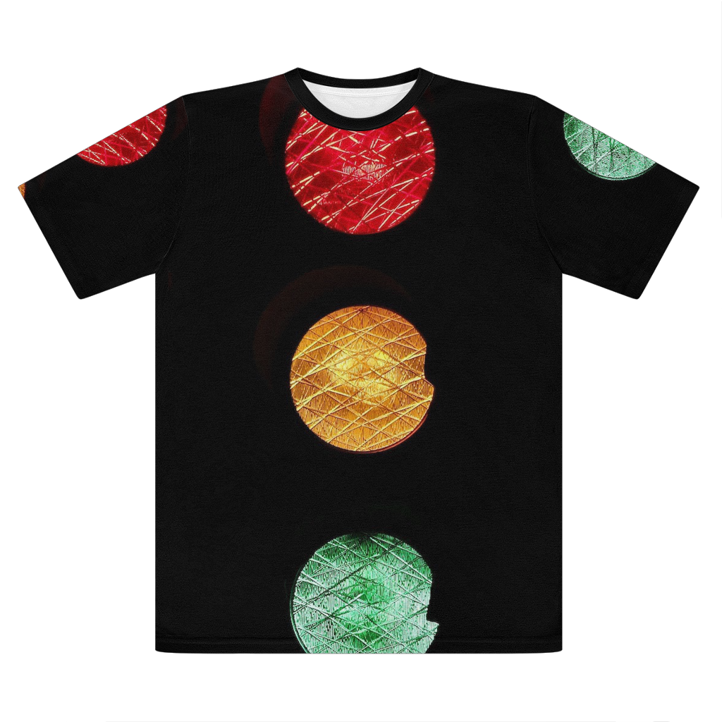 Traffic lights Premium Cut and Sew Sublimation Unisex T-Shirt